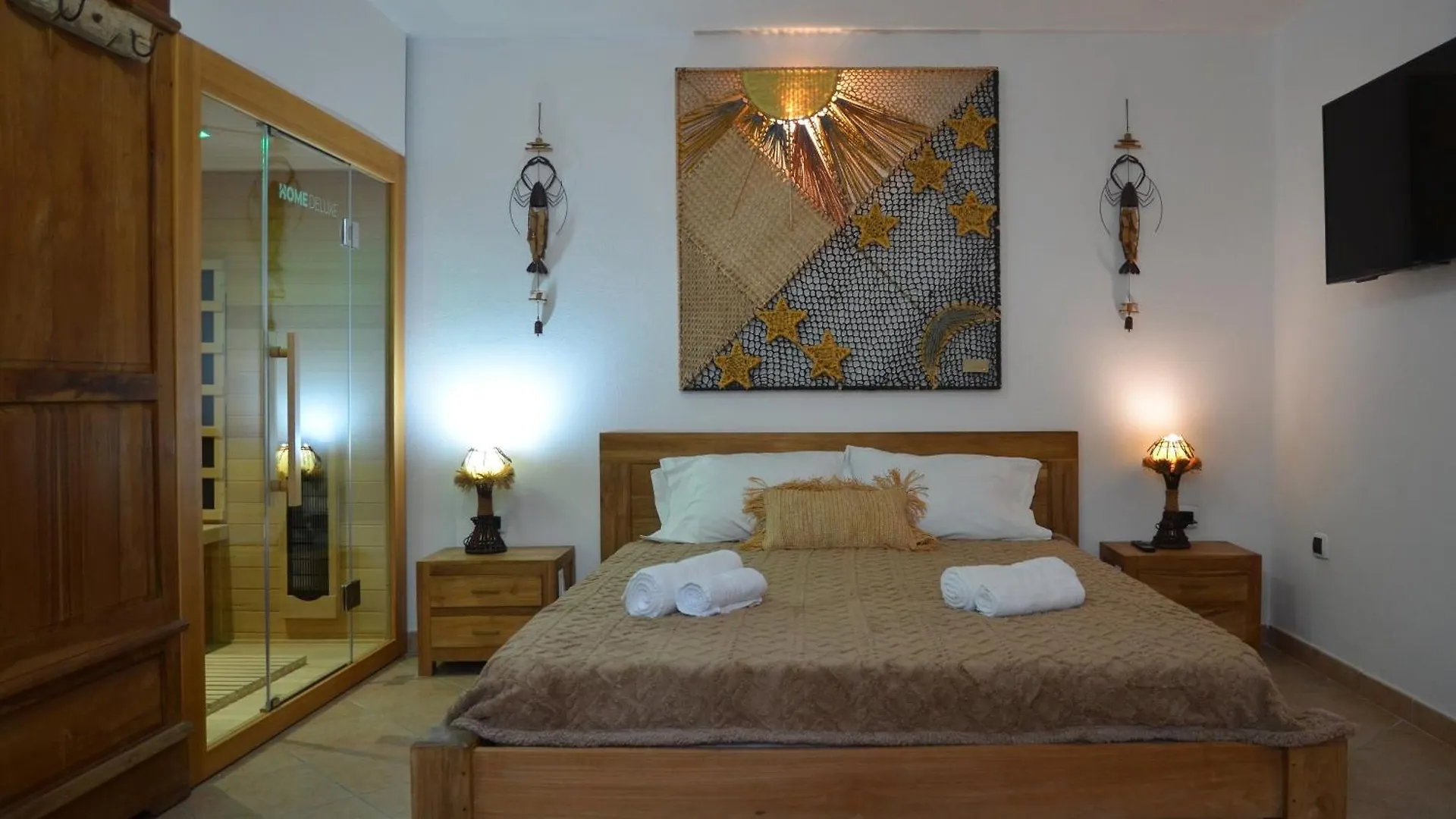 Villa Allegria, Romantic Luxury 300M From The Beach, Heated Pool, Firepit And Sauna Tanaunella